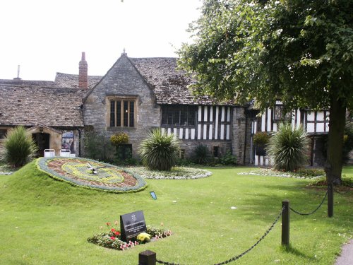 Village floral clock