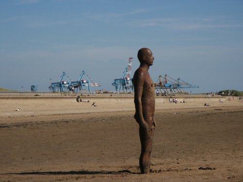 Anthony Gormley's Iron Men