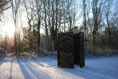 Saltwells in the December snow