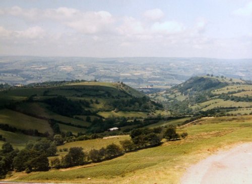 Hey Bluff, miles of view.