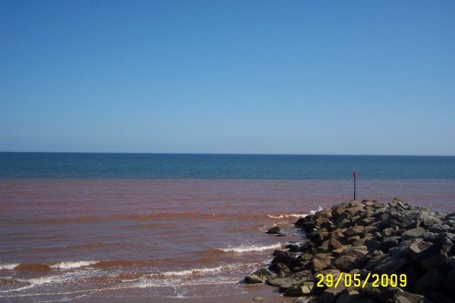 The multi-coloured sea