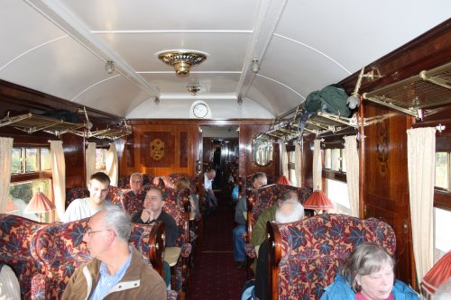 Inside the Pulman Train