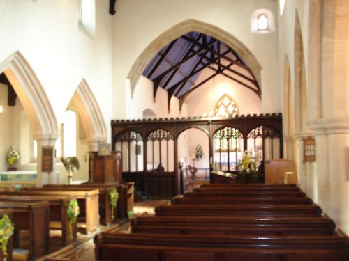 Interior, Stagsden Church