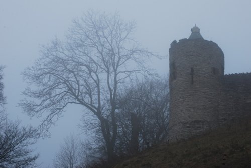 Castle in the mist