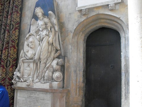 A door in Bath Abbey
