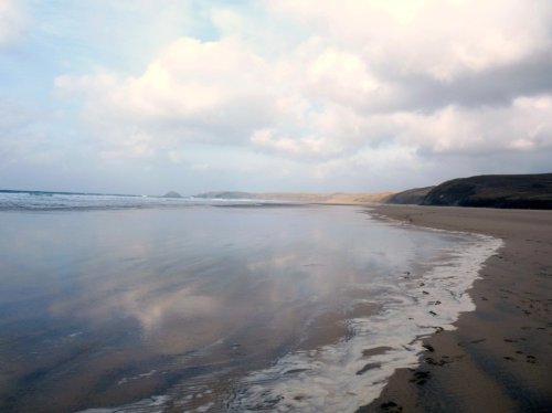 Perranporth in February