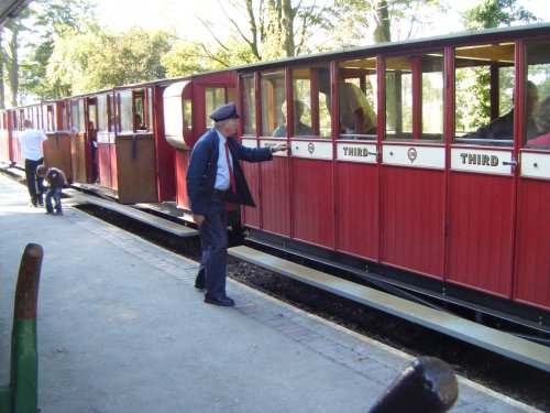 Barnstaple-Lynton Railway in North Devon.