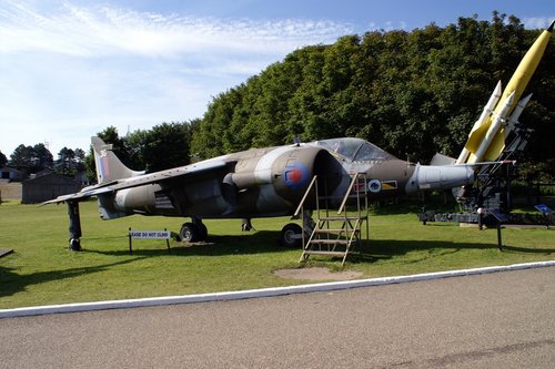 Harrier Jump jet 1987.