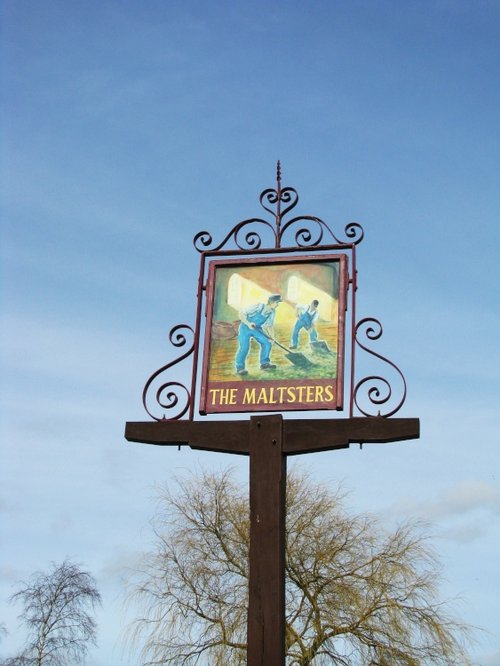 The Maltsters Pub Sign