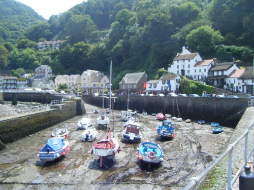 Lynmouth Harbour - North Devon.