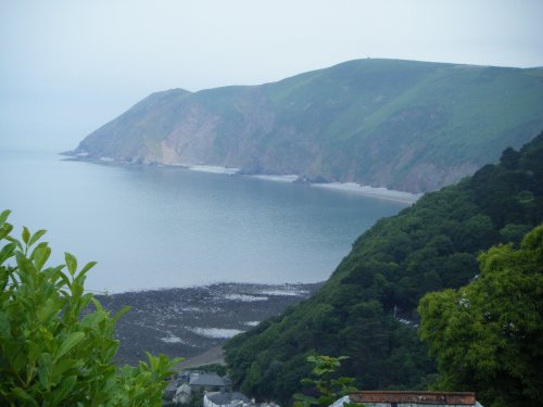 Lynmouth Bay Cliffs