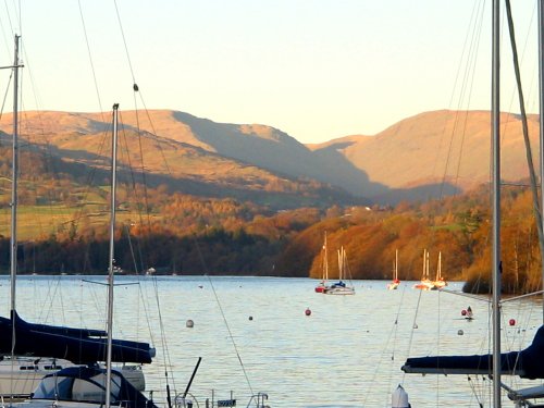 Windermere Autumn sunset.