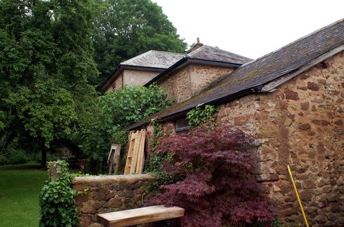 The back of the Museum (Farm house).