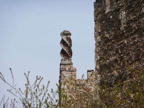 Ornate Chimney on the Castle