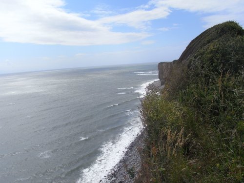 A view from the cliff edge