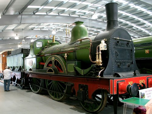 Exhibited in the Rail Museum