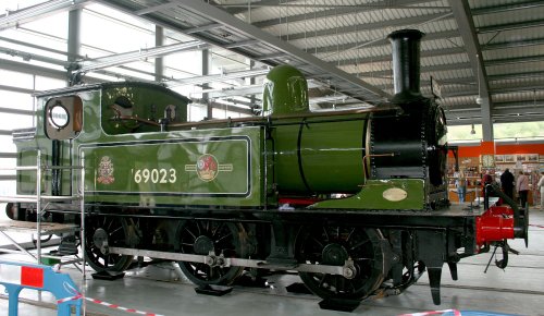 Exhibited in the Rail Museum. No 69023