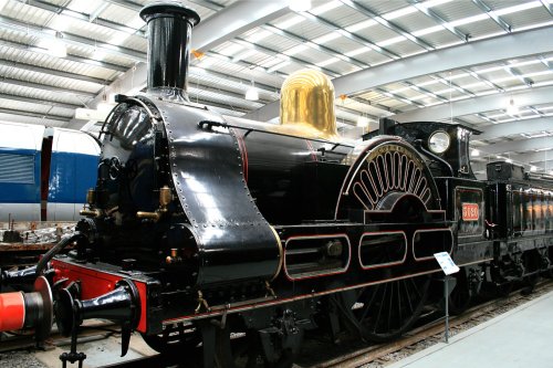 'Cornwall' No 3020. Exhibit in the Rail Museum