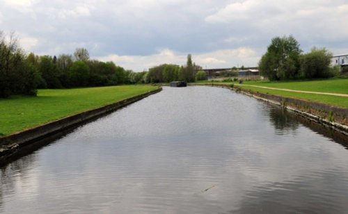 Canal and tow-path