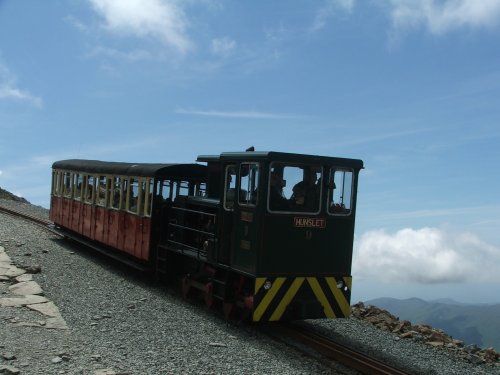 Snowdonia train ride