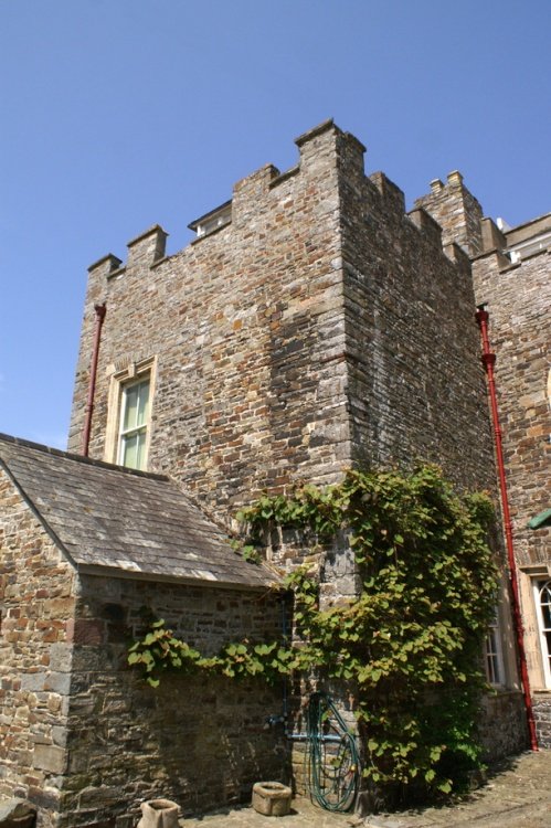 The rear of the  Abbey.