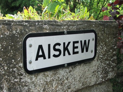 Aiskew Village sign