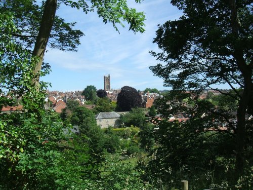 View over Ludlow