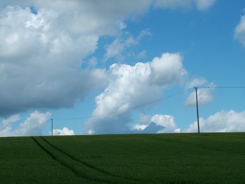 Approaching Tackley from Kirtlington.