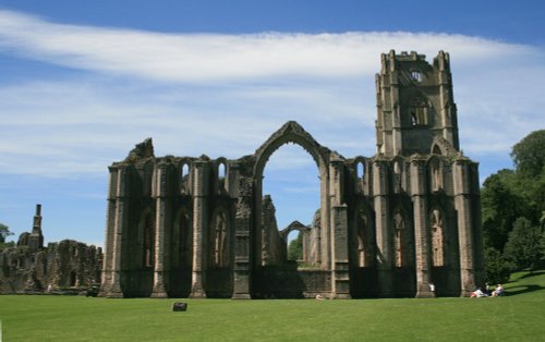 Fountains Abbey. North Yorks.