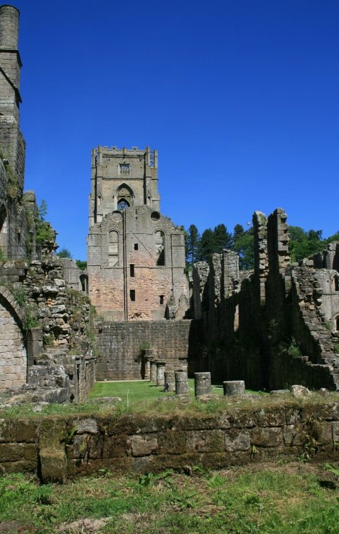 Fountains Abbey, North Yorkshire.