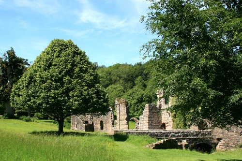 Fountains Abbey, North Yorkshire.