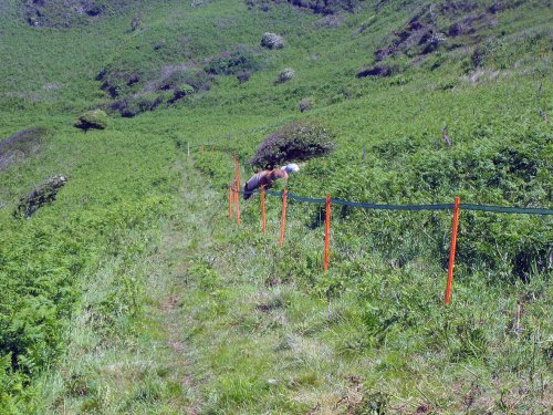 South west coast path from Bull Point to Morte Point