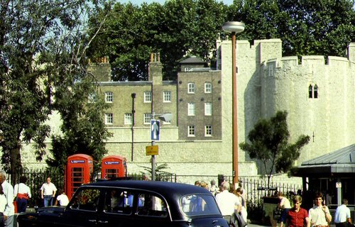 The Tower of London.