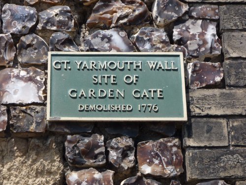 Garden Gate Plaque