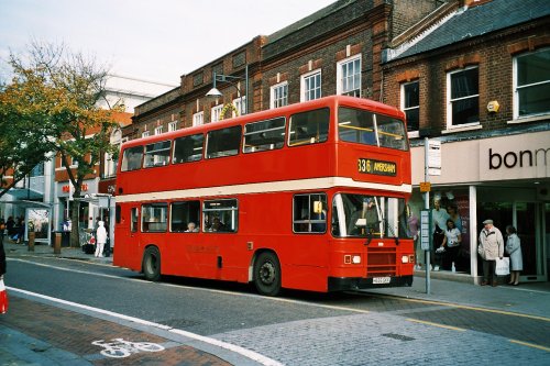 Bus in Watford High Street