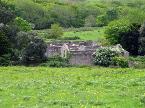 Tyneham village and Lulworth range