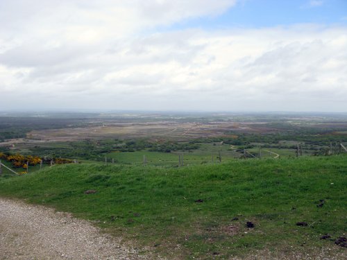 Tyneham village and Lulworth range