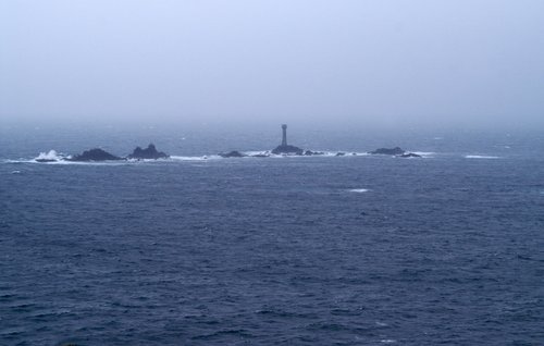 Of shore lighthouse.