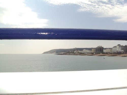 View of Eastbourne coast