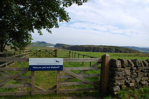 Hadrians Wall at Steelrigg
