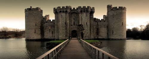 Bodiam Castle, East Sussex, UK
