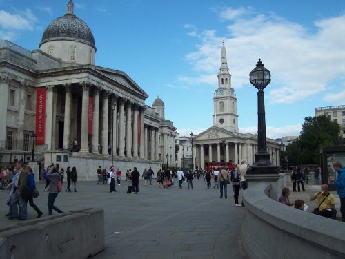 National gallery & St Martins-in-the-Fields