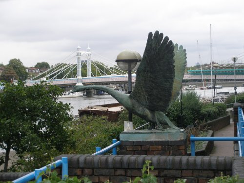 Swan Statue