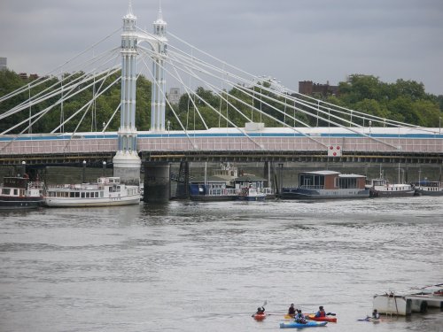 Kayaking on The Thames