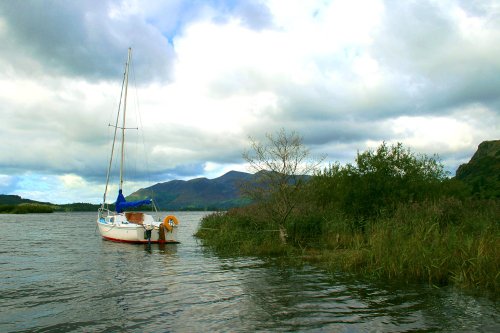 Derwentwater, eastern shore looking to the north.