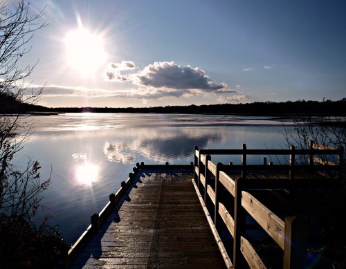 Early morning at the Broad