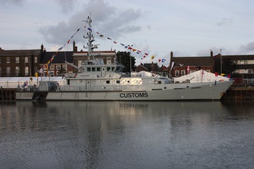In Great Yarmouth Harbour