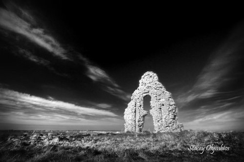 Midley Church ruins, Old Romney, Romney Marsh, Kent