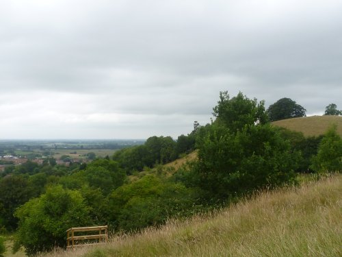 Looking across from the Tor