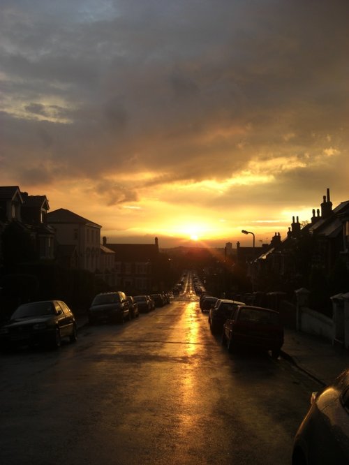 Sunset, Portland Road
